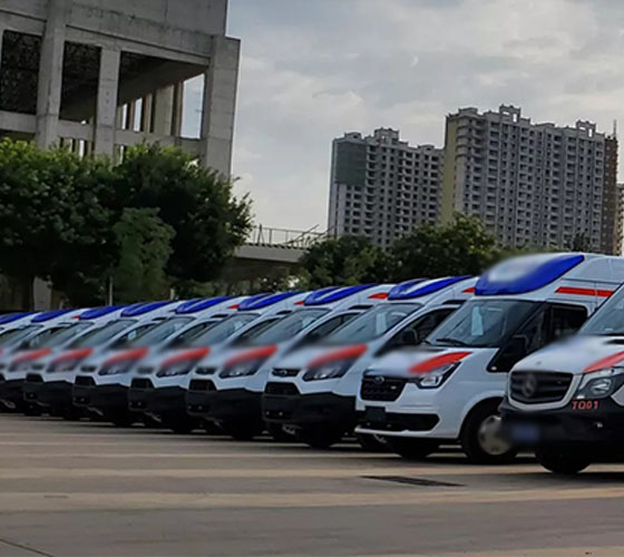 黑山县服务车队展示